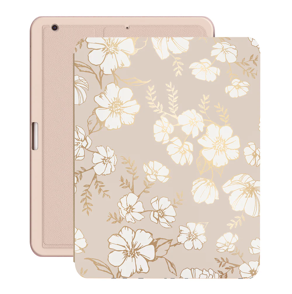 White Floral iPad Case 2.0 - Image 22