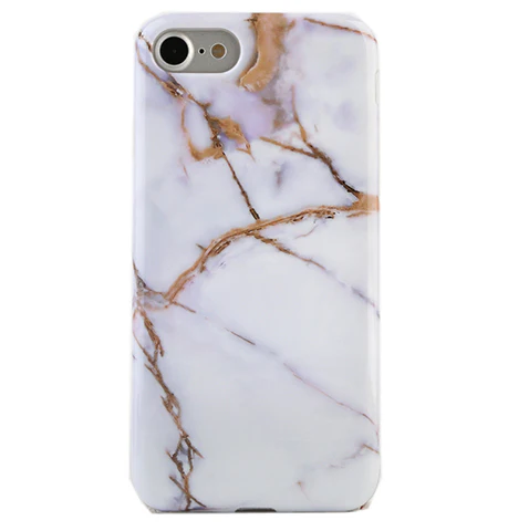 White & Gold Marble iPhone Case - Image 8