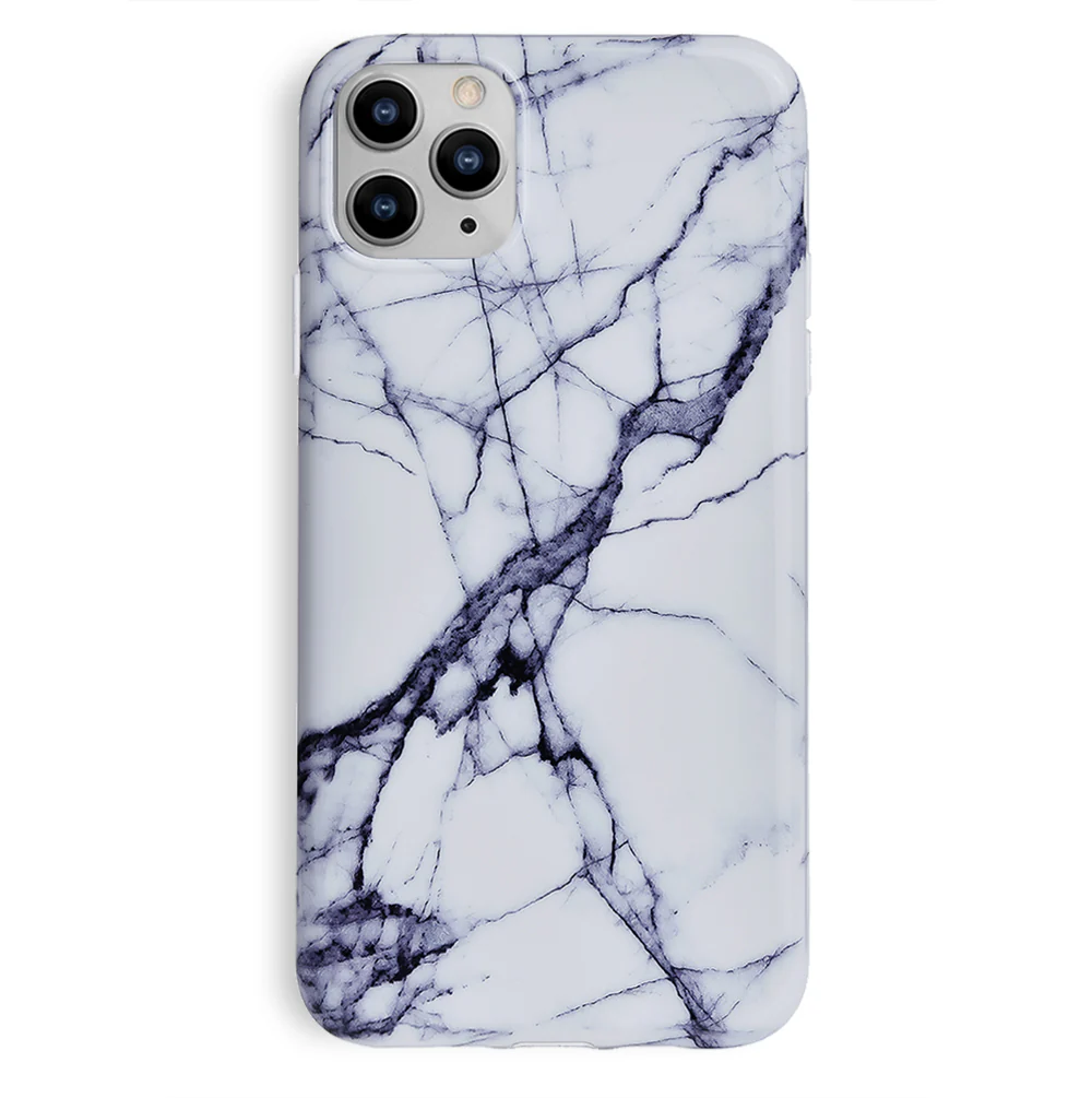 White & Gray Marble iPhone Case - Image 65