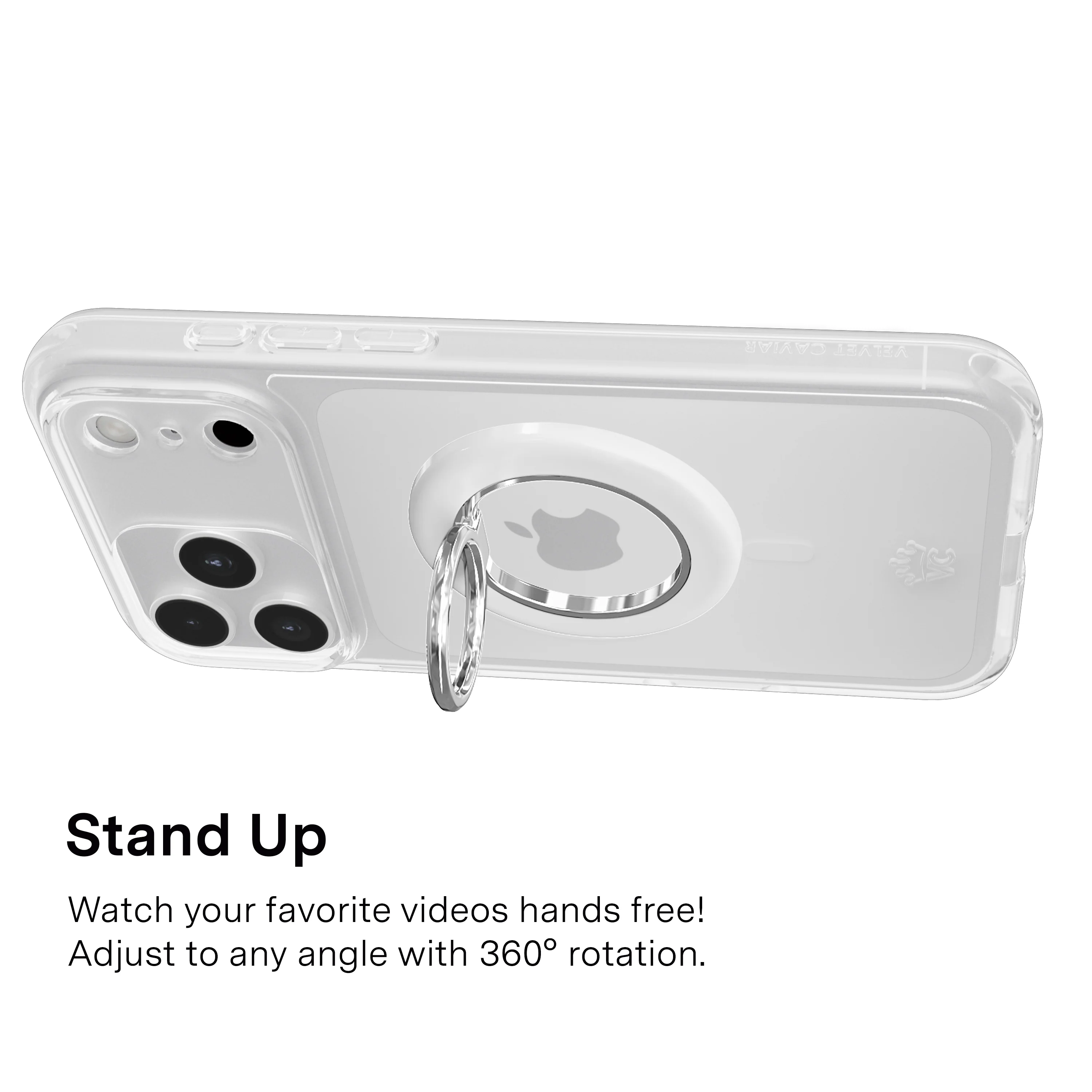 White MagSafe Grip Ring - Image 4