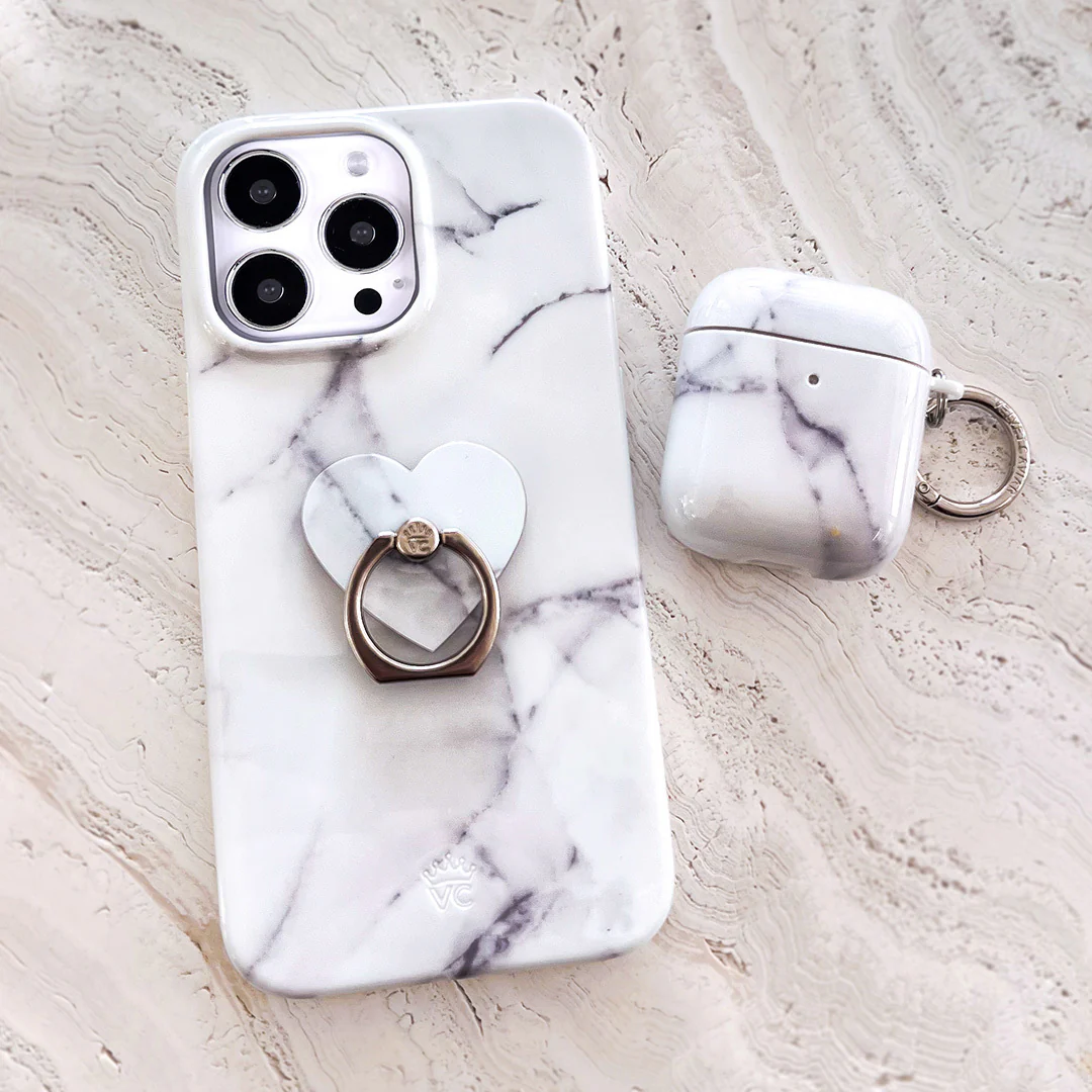Carrara Marble AirPod Case - Image 11