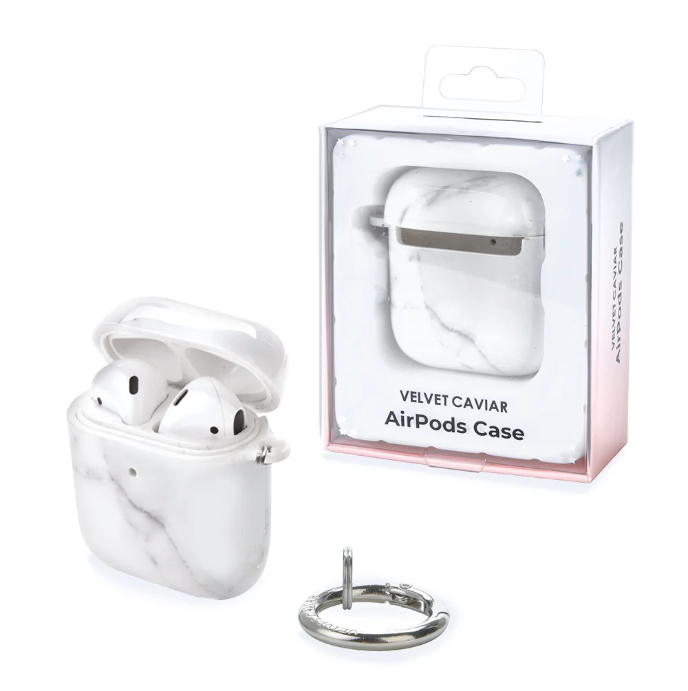 Carrara Marble AirPod Case - Image 5