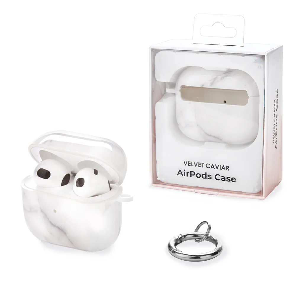 Carrara Marble AirPod Case - Image 9