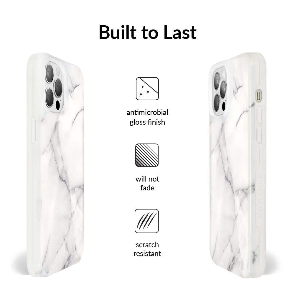 Carrara Marble iPhone Case - Image 41