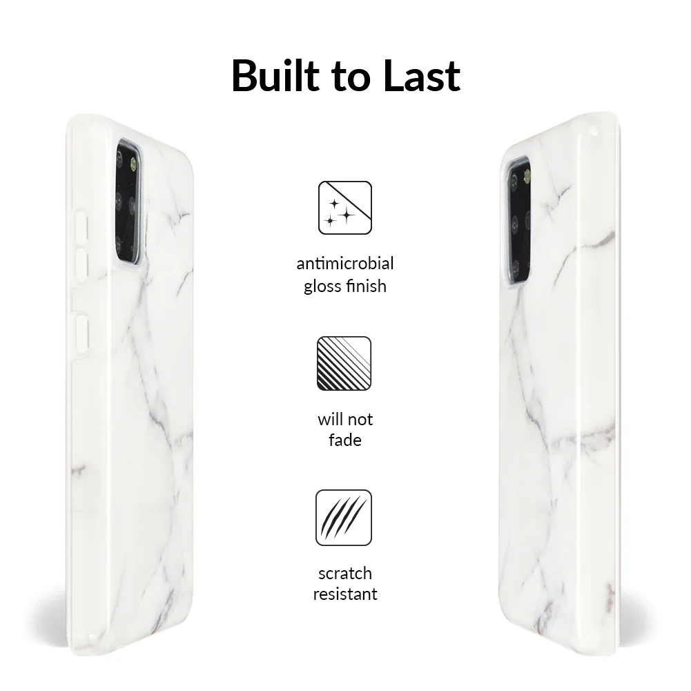 Carrara Marble Samsung Case - Image 11