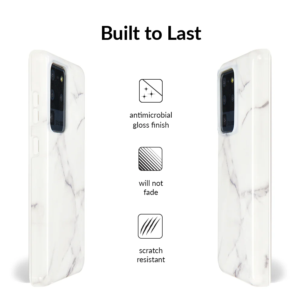 Carrara Marble Samsung Case - Image 17