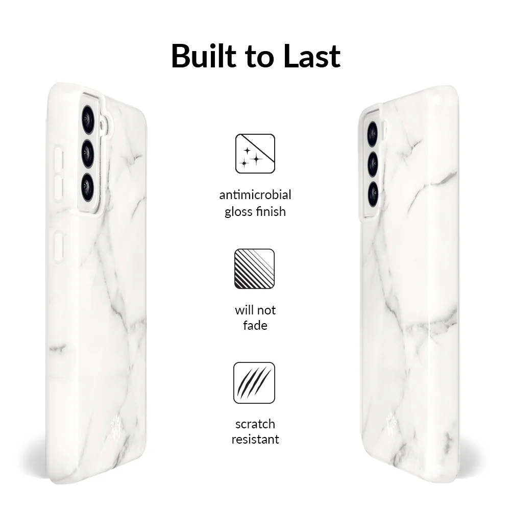 Carrara Marble Samsung Case - Image 23