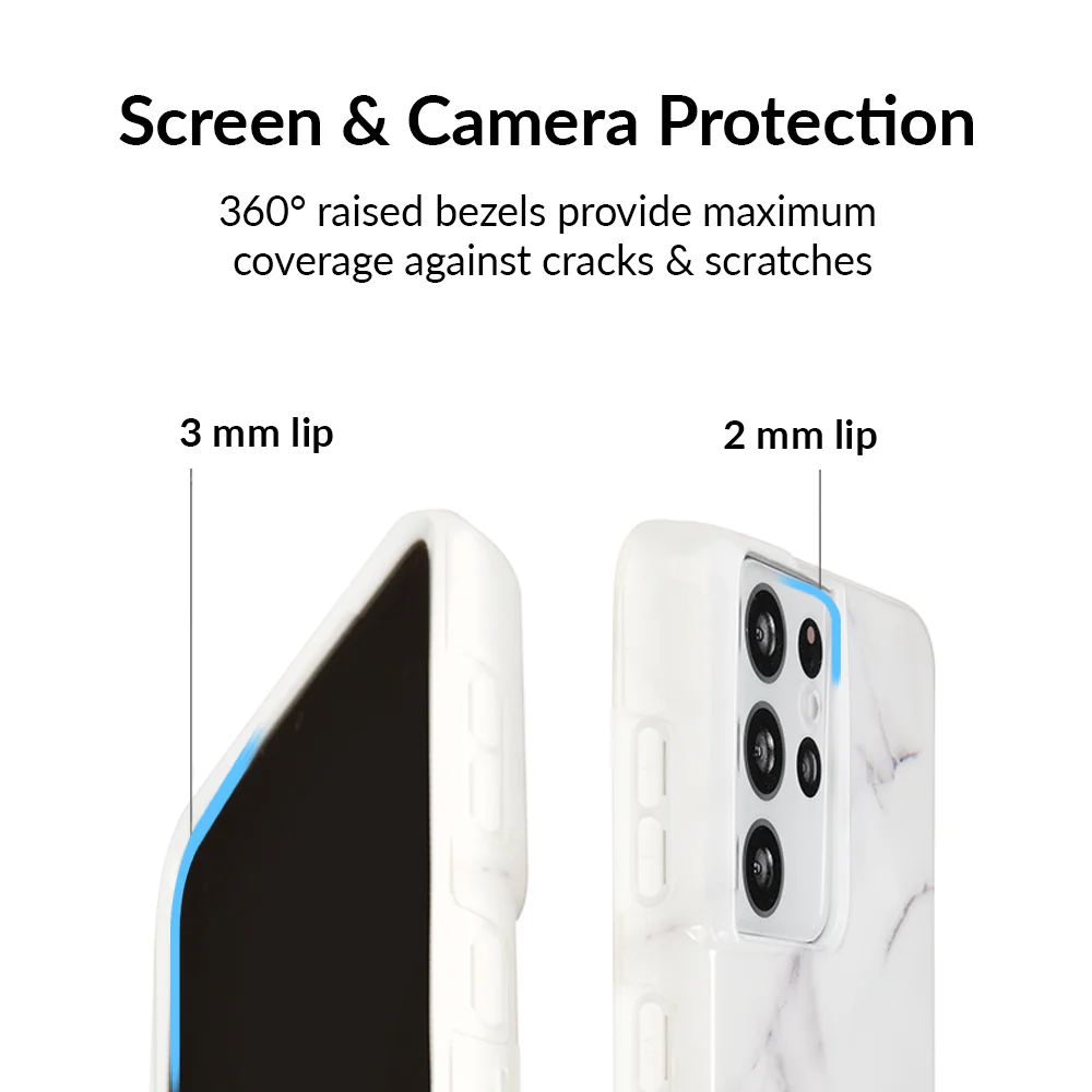 Carrara Marble Samsung Case - Image 34