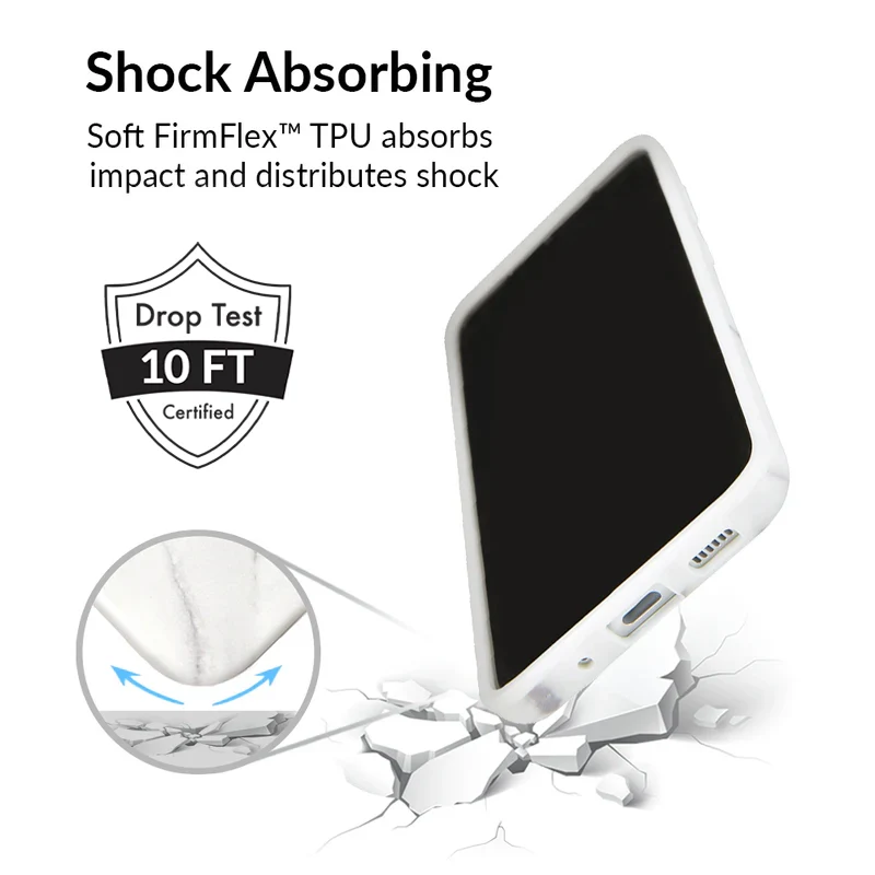Carrara Marble Samsung Case - Image 4