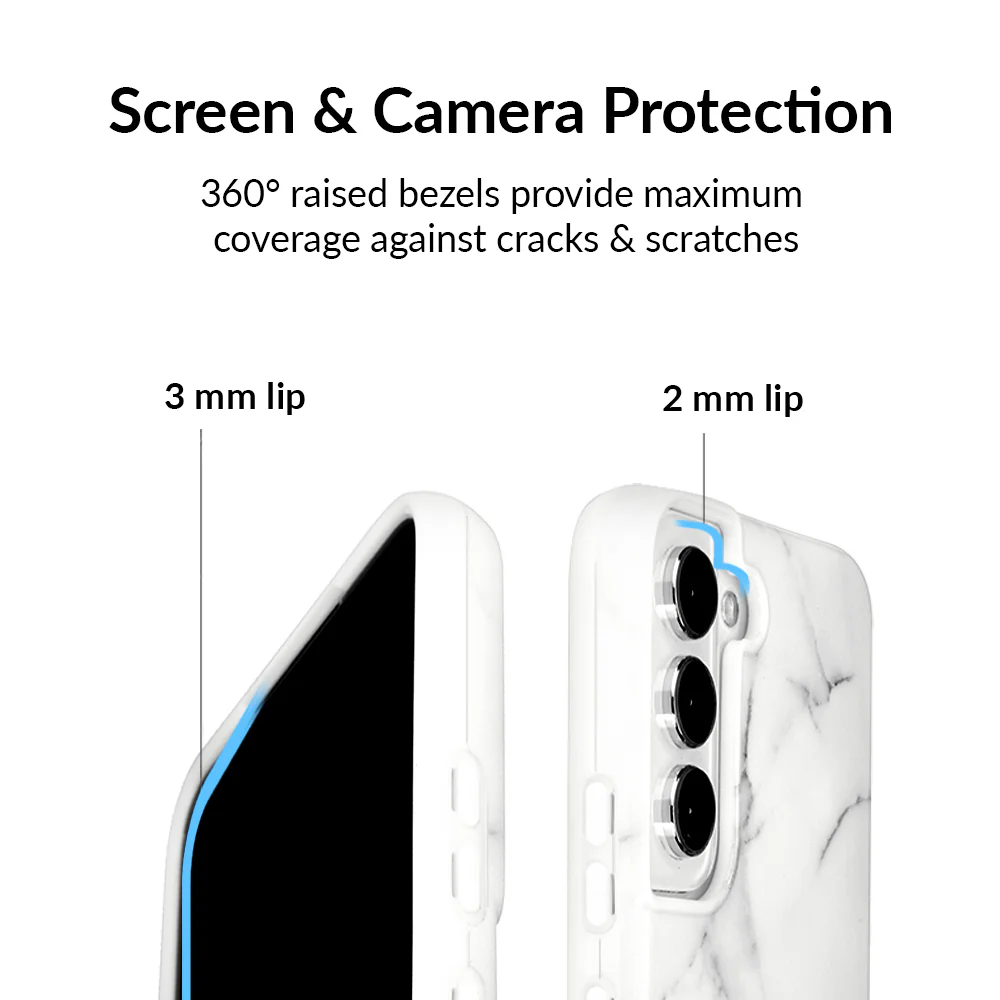 Carrara Marble Samsung Case - Image 40