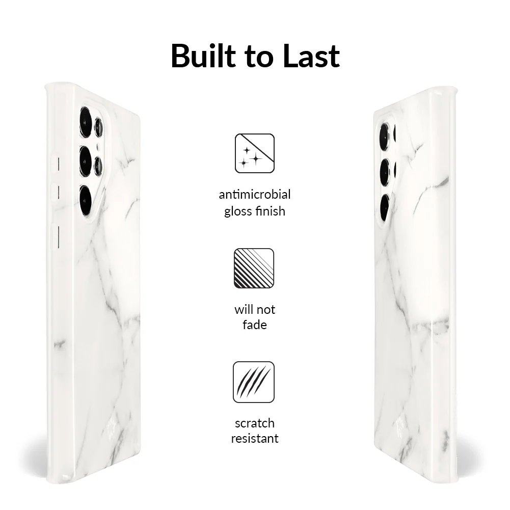 Carrara Marble Samsung Case - Image 53