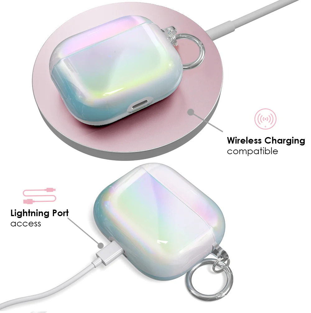 White Opal Airpods Case - Image 13