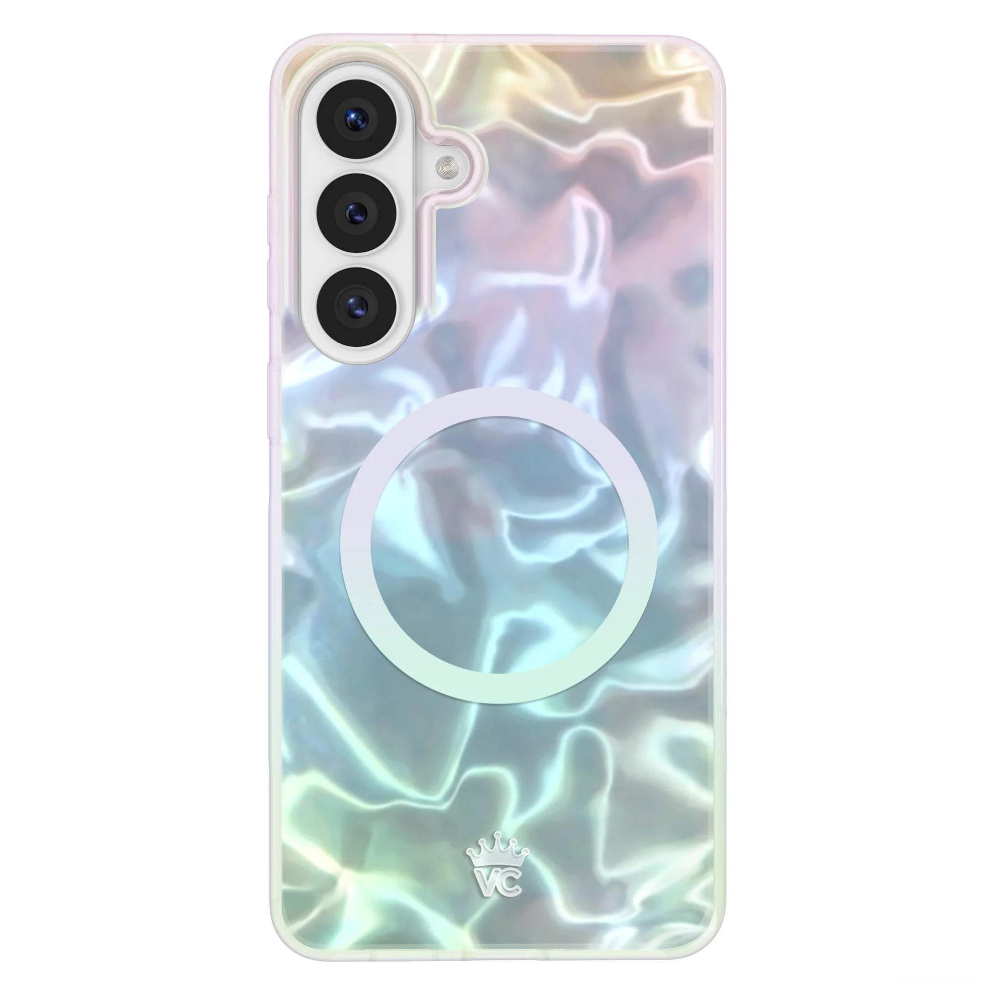 White Opal Holo Samsung Case - Image 11