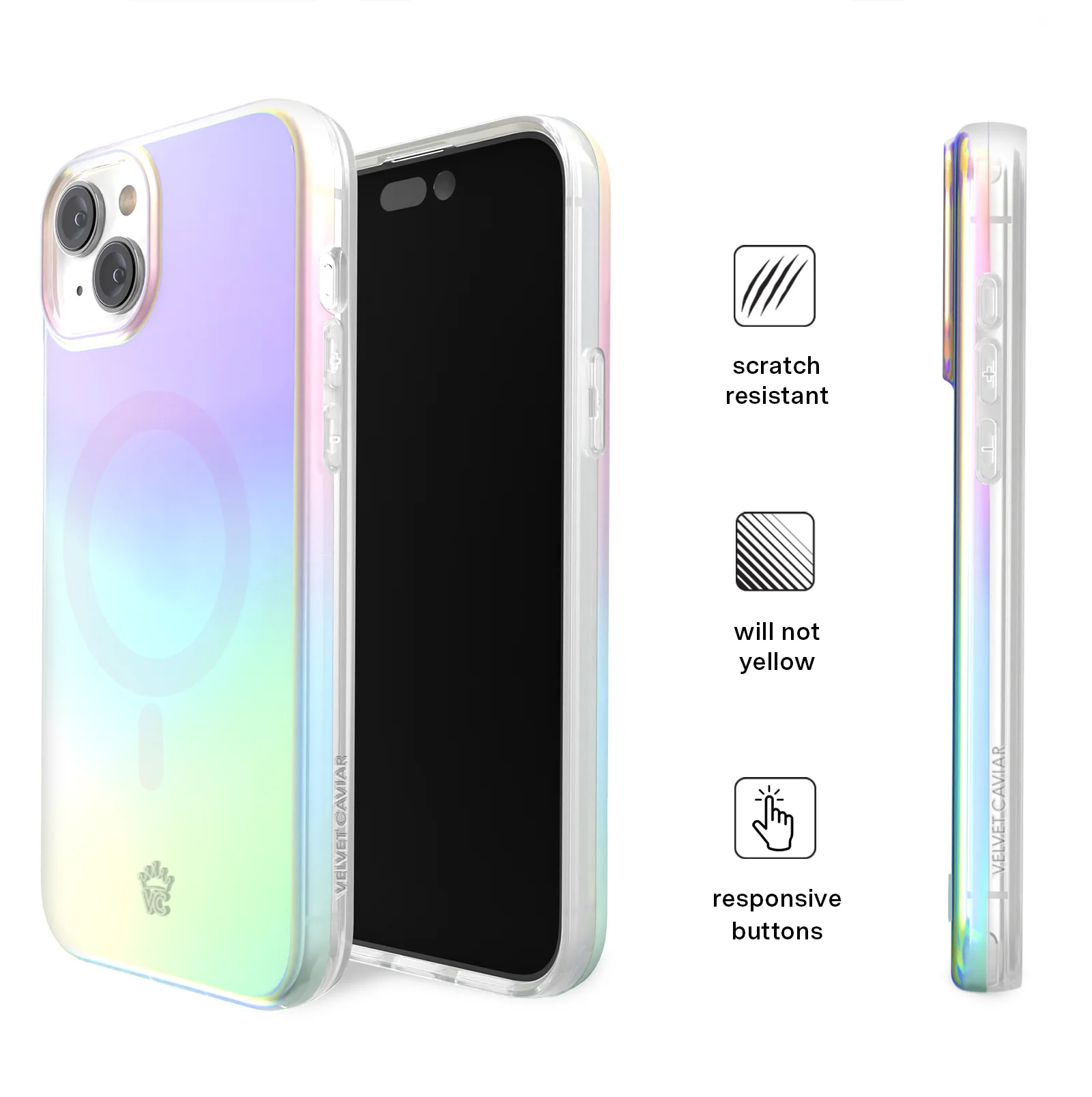 White Opal iPhone Case - Image 119