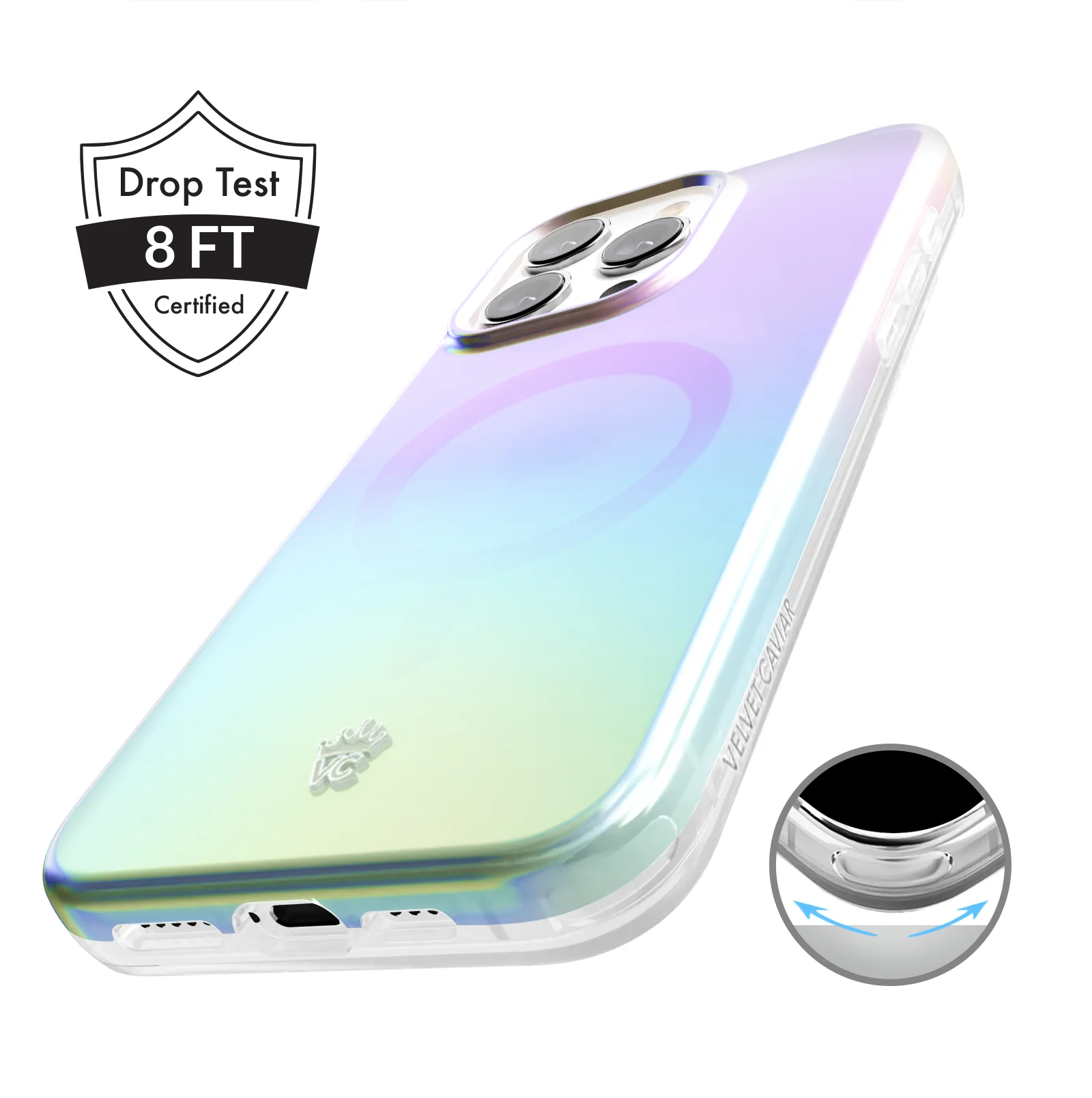 White Opal iPhone Case - Image 140