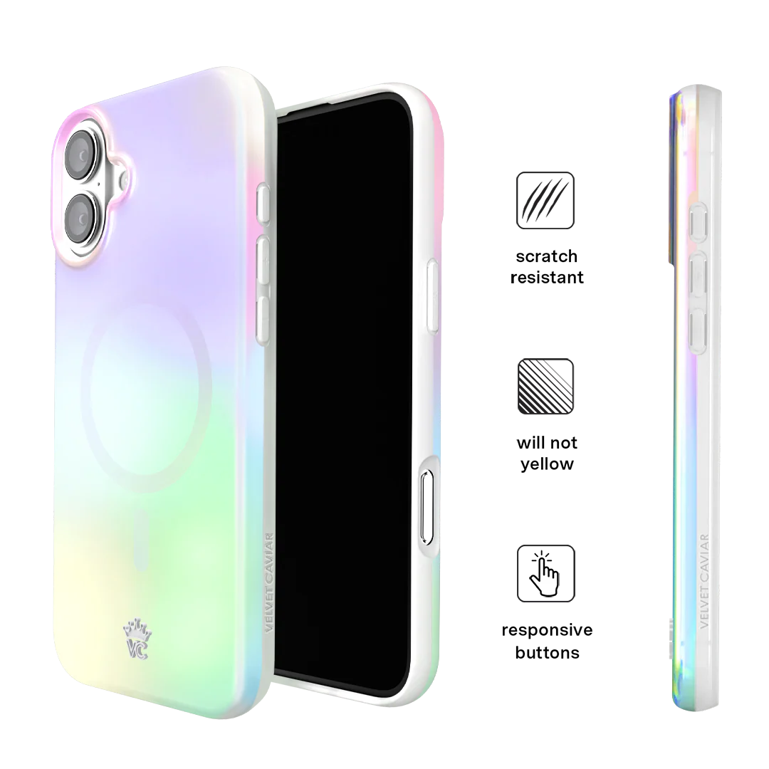 White Opal iPhone Case - Image 165