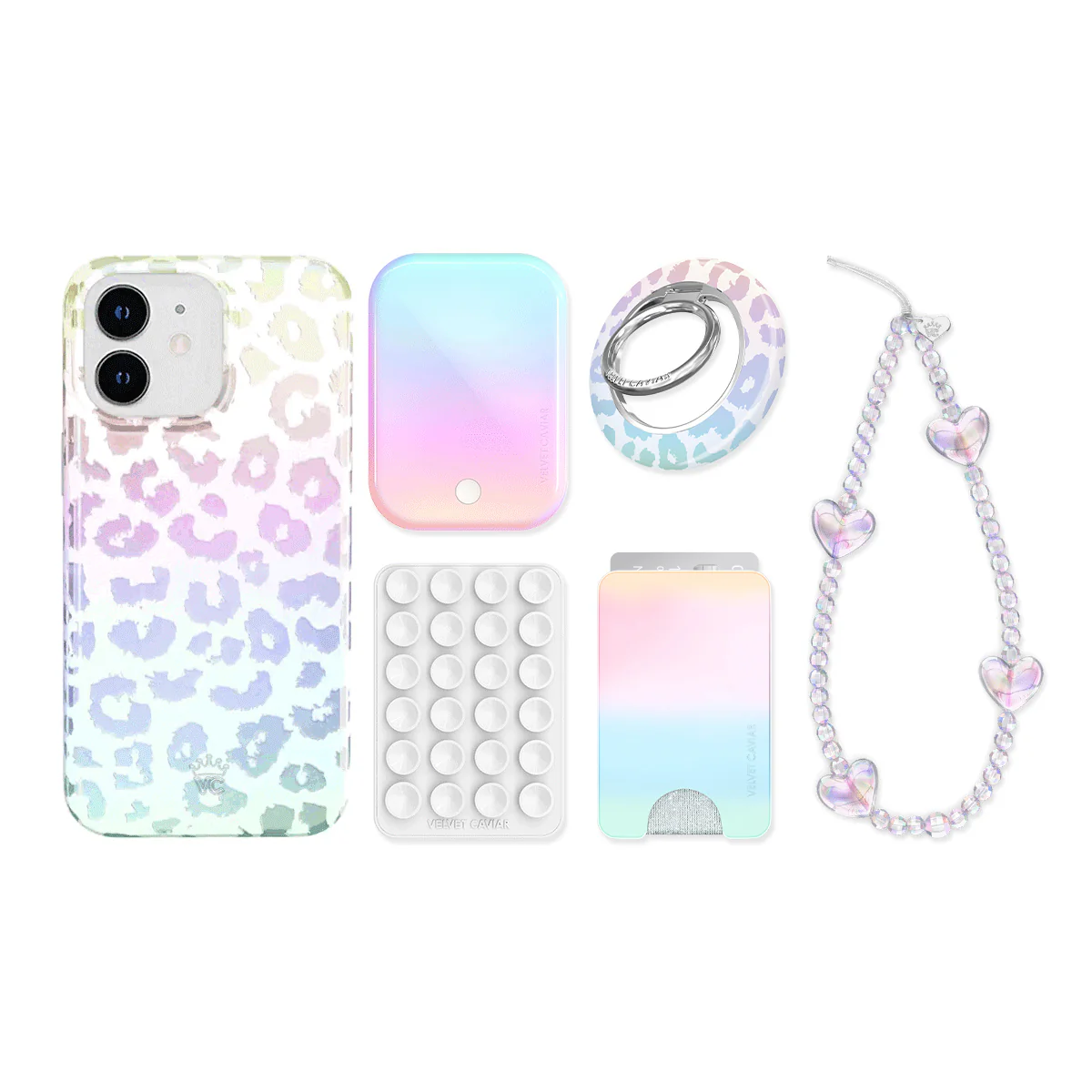 White Opal Leopard iPhone Bundle Set - Image 5