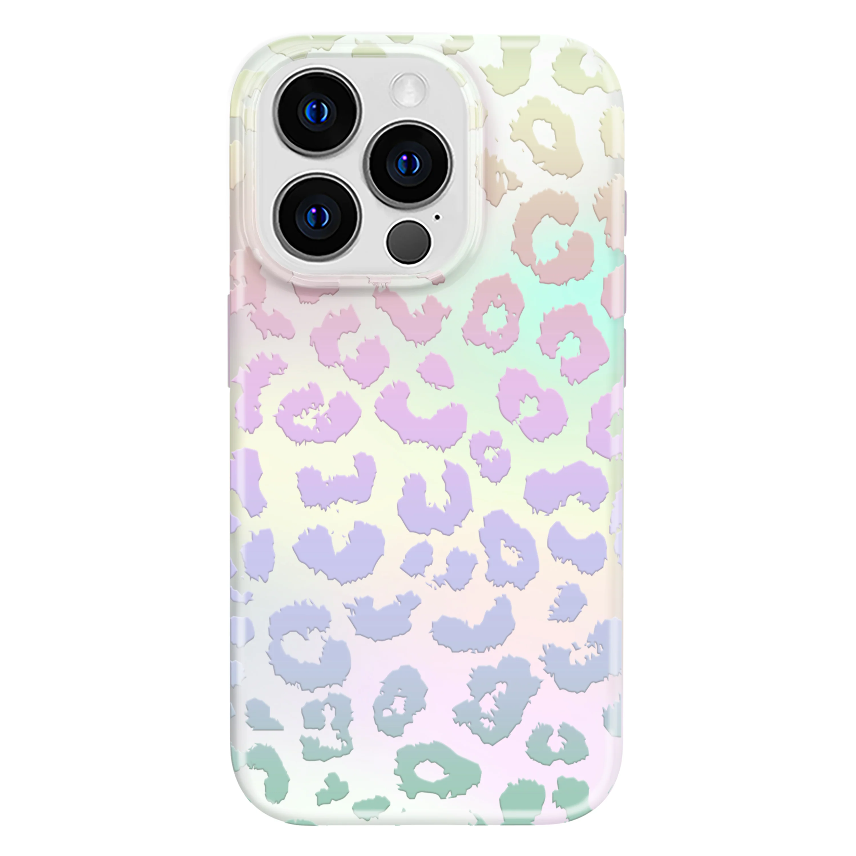 White Opal Leopard iPhone Case - Image 101