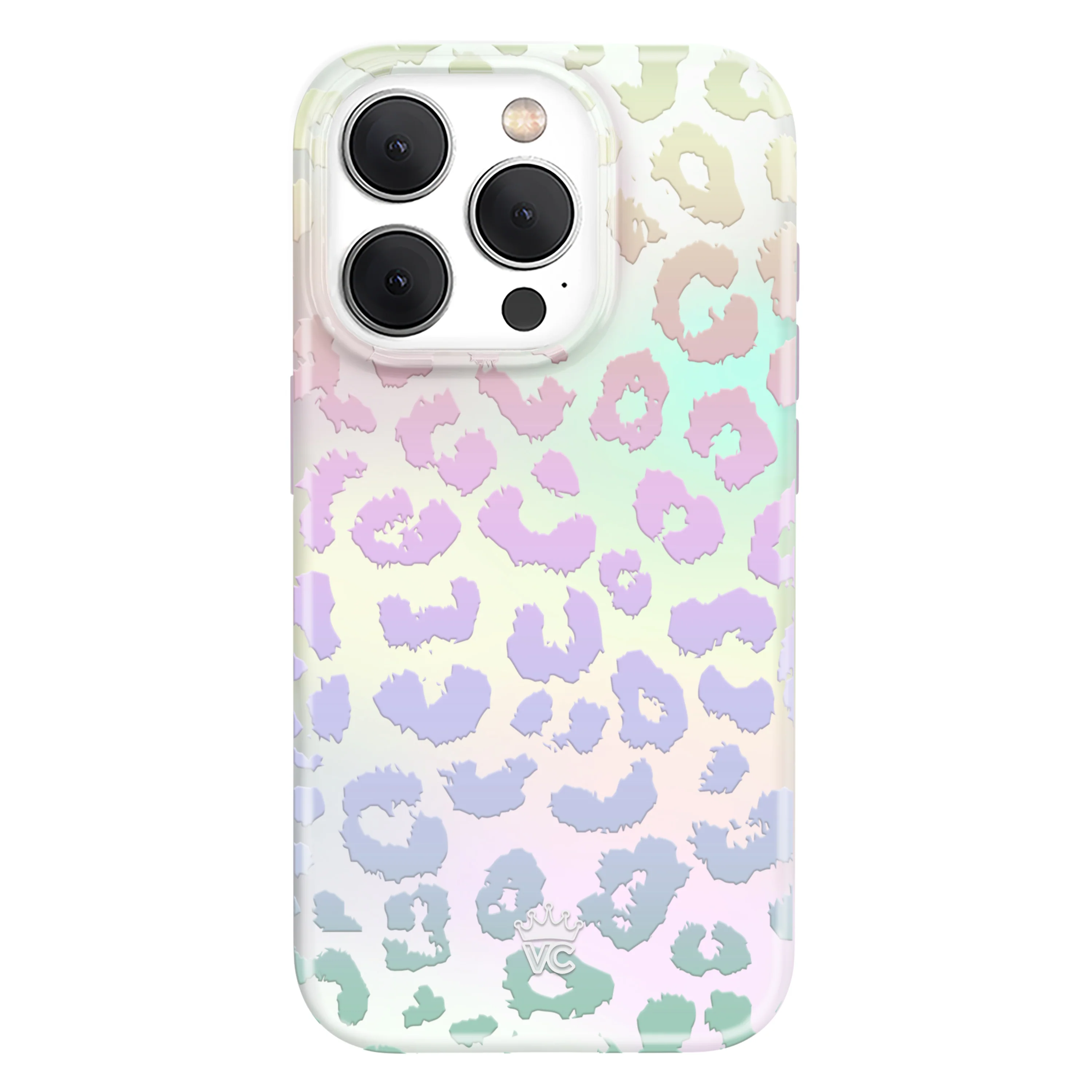 White Opal Leopard iPhone Case - Image 41