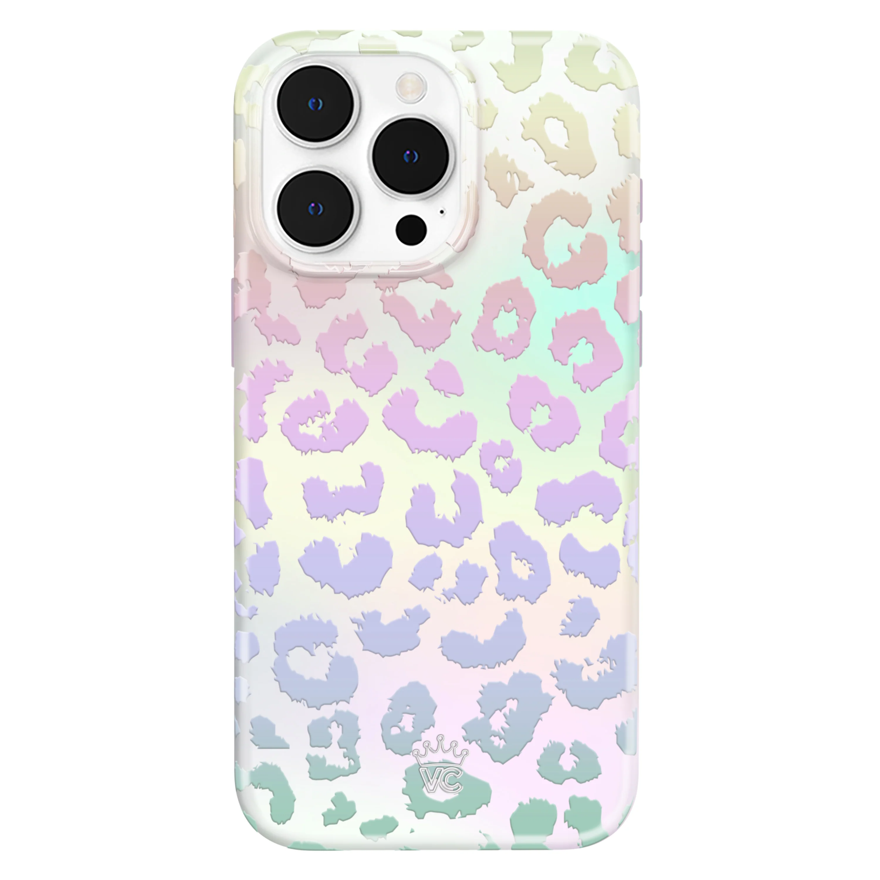 White Opal Leopard iPhone Case - Image 56