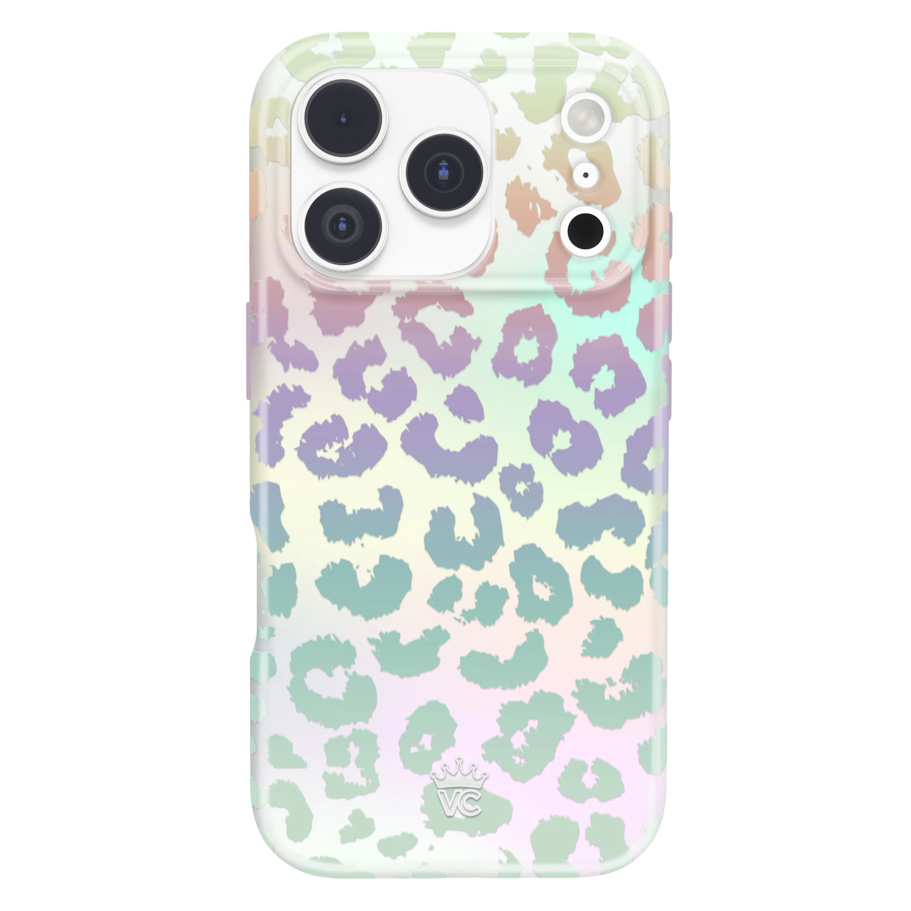White Opal Leopard iPhone Case - Image 6