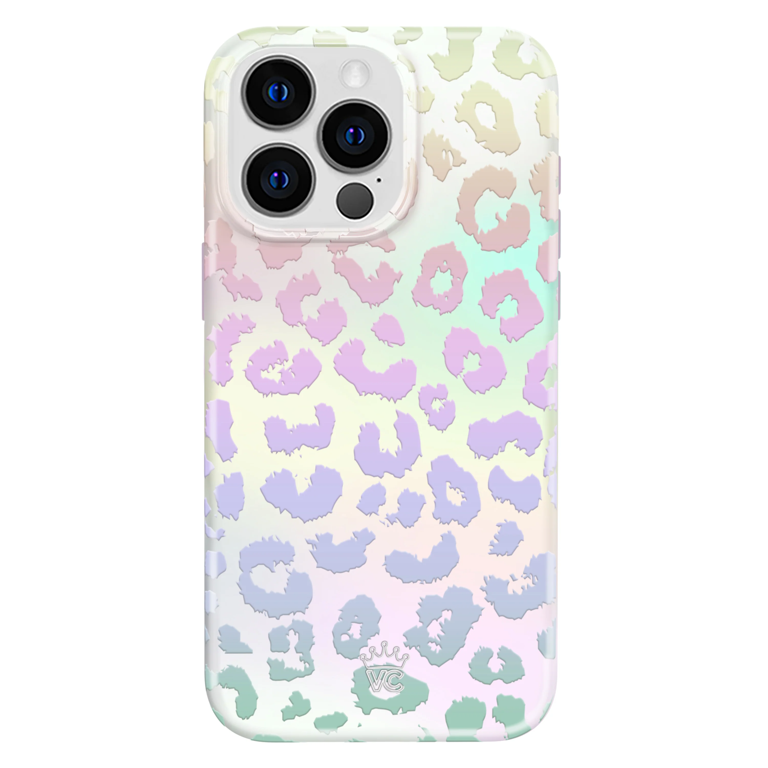 White Opal Leopard iPhone Case - Image 76