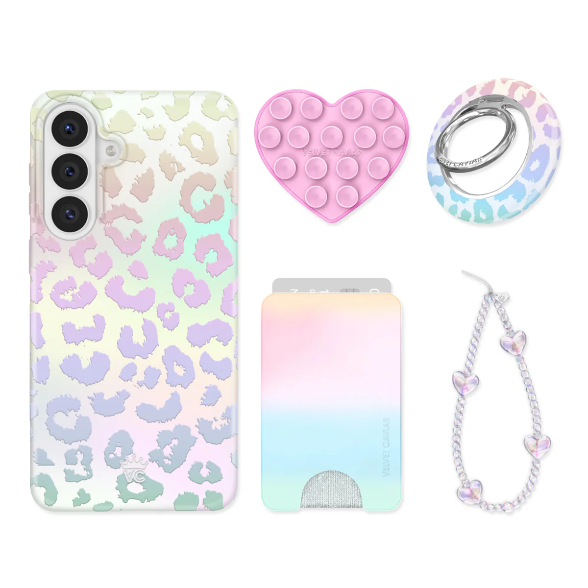 White Opal Leopard Samsung Bundle Set - Image 2