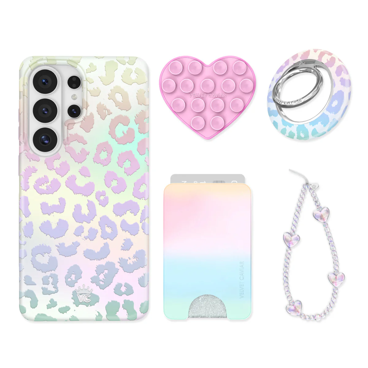 White Opal Leopard Samsung Bundle Set - Image 3