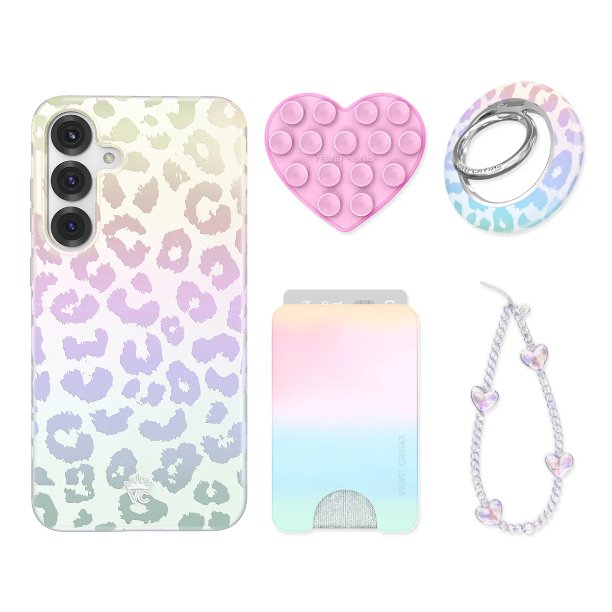 White Opal Leopard Samsung Bundle Set - Image 6