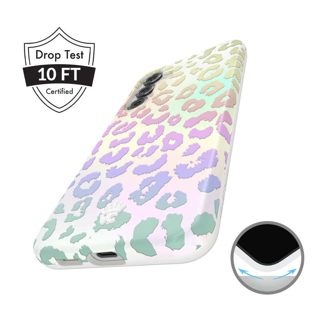 White Opal Leopard Samsung Case - Image 14