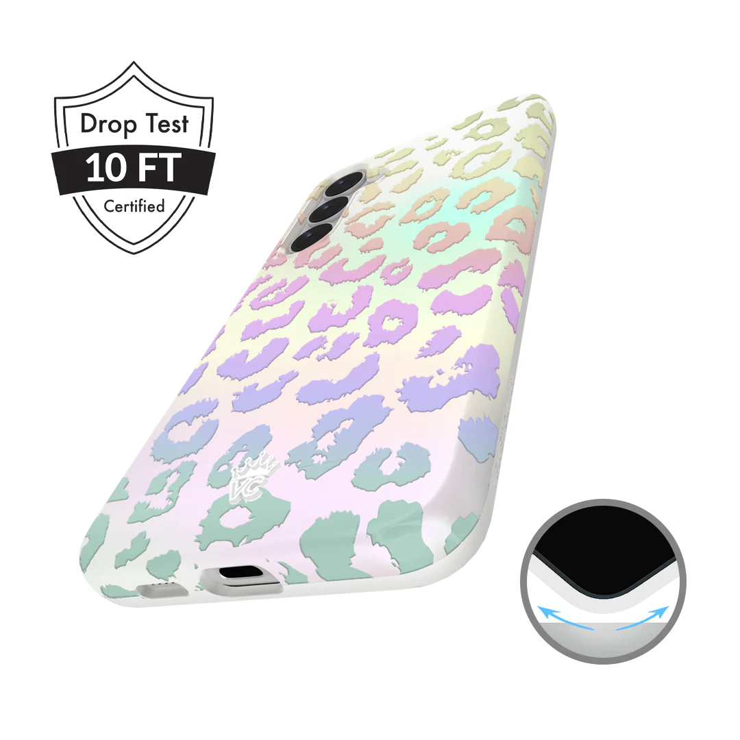 White Opal Leopard Samsung Case - Image 24