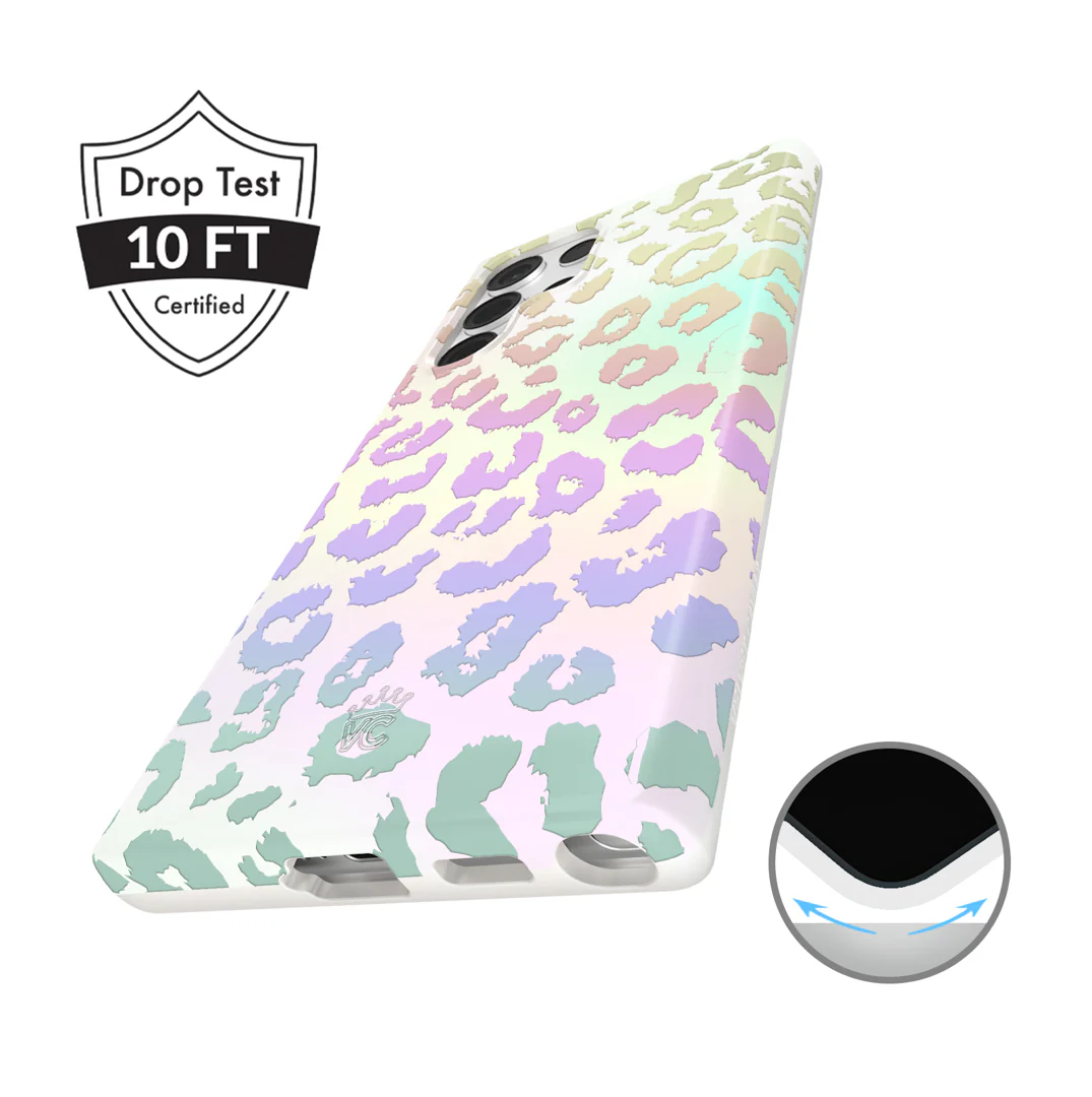 White Opal Leopard Samsung Case - Image 34
