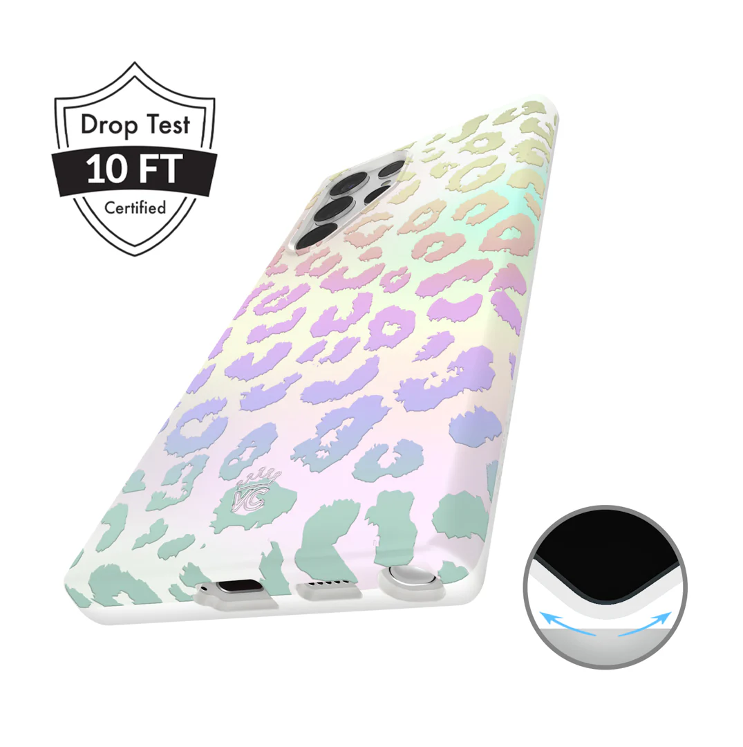 White Opal Leopard Samsung Case - Image 49