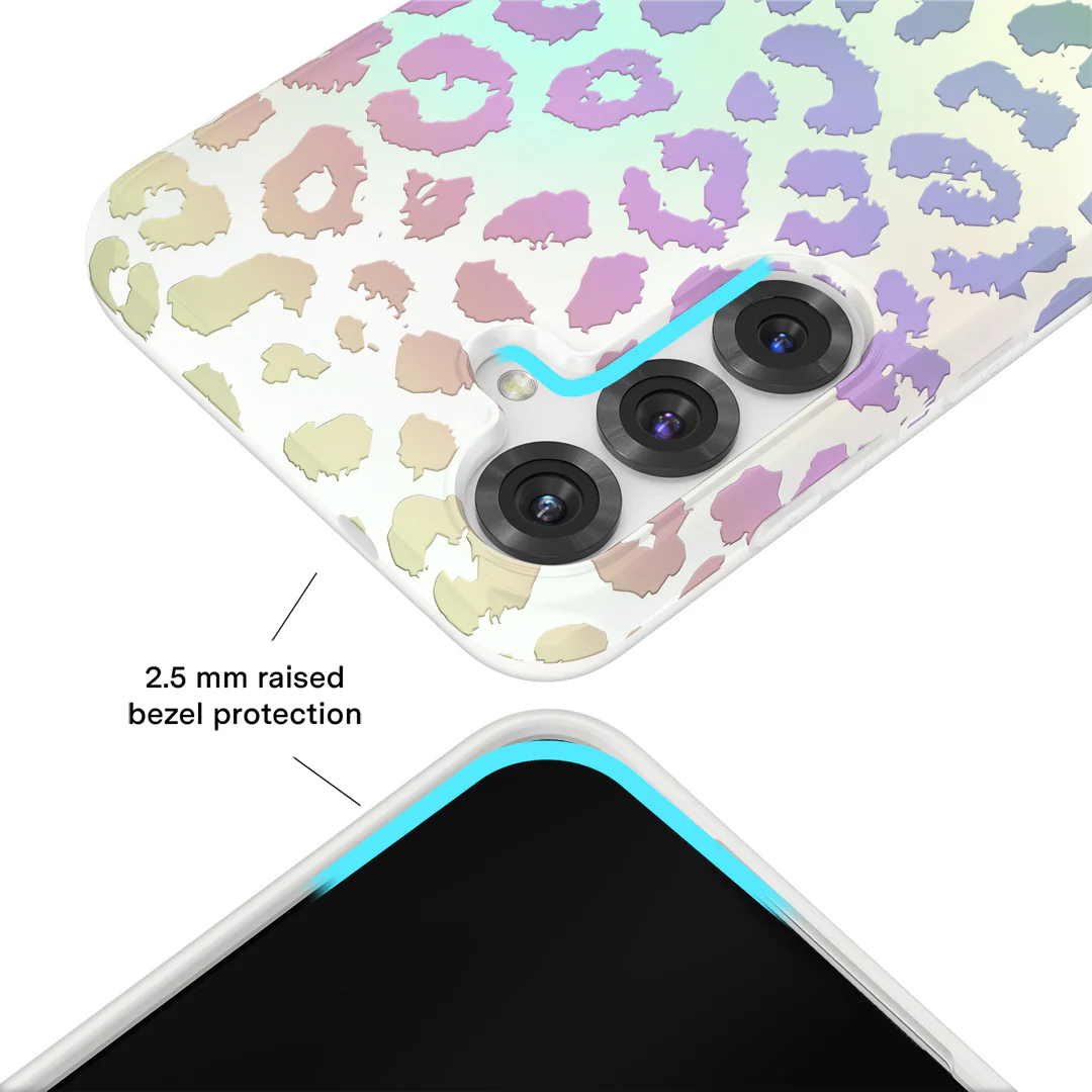 White Opal Leopard Samsung Case - Image 7