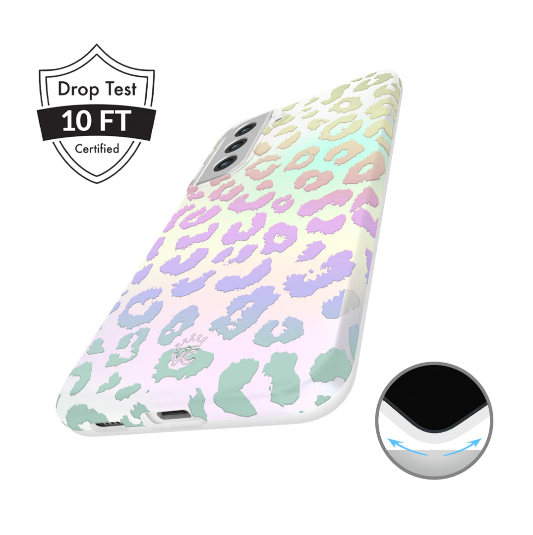 White Opal Leopard Samsung Case - Image 74