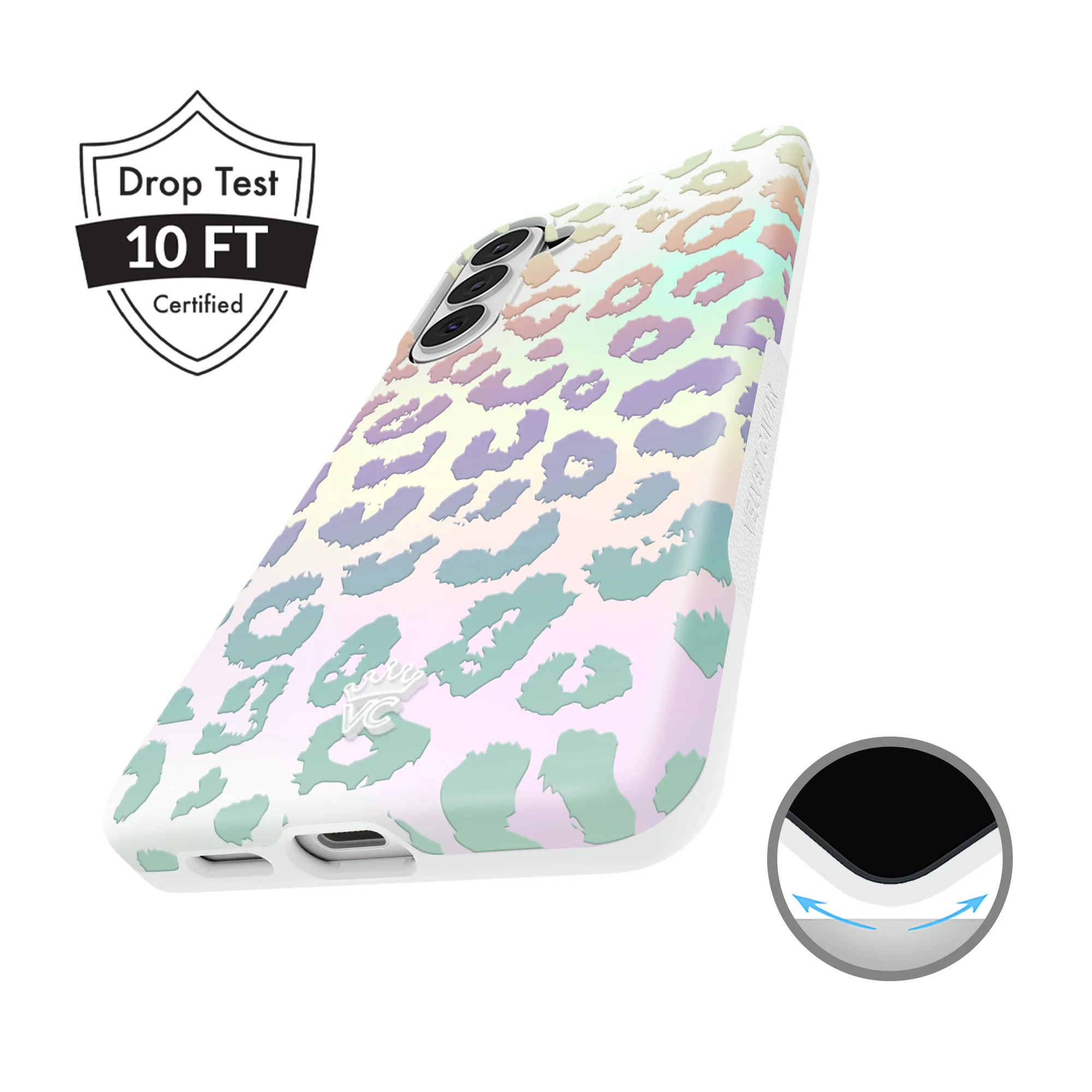White Opal Leopard Samsung Case - Image 79