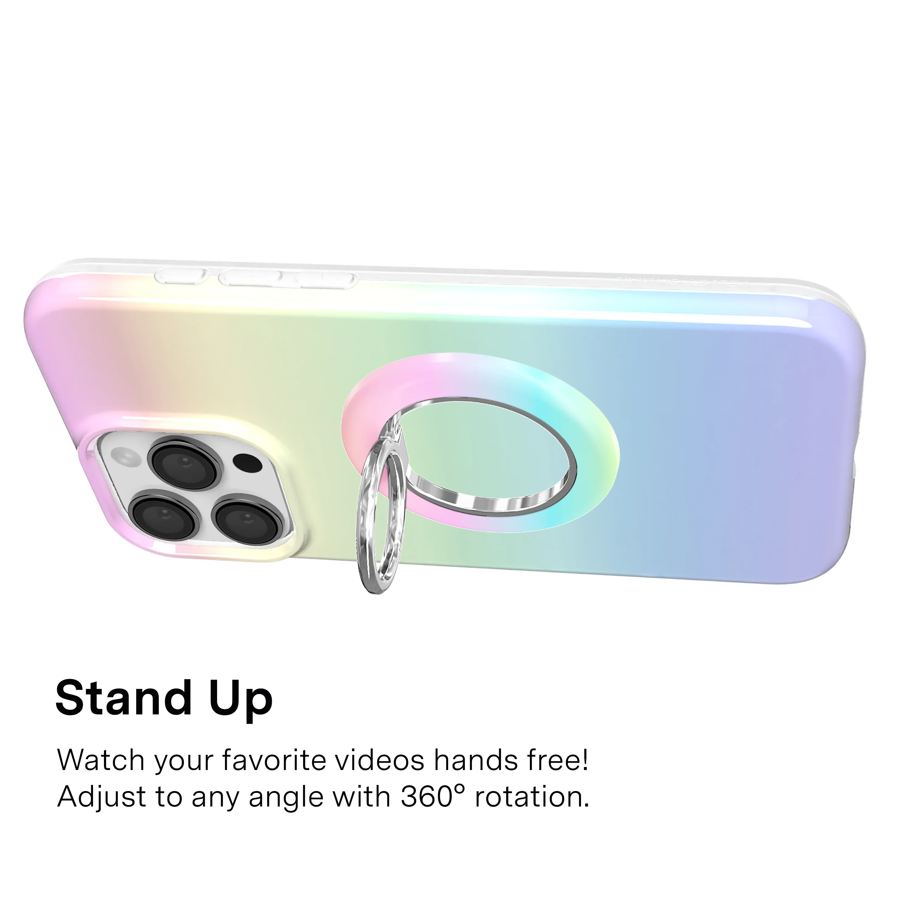 White Opal MagSafe Grip Ring - Image 5
