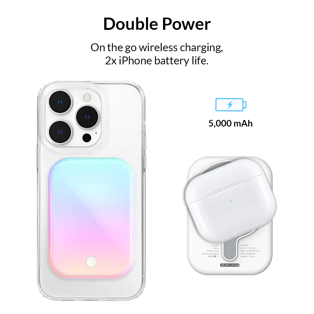 White Opal MagSafe Battery Power Pack - Image 3