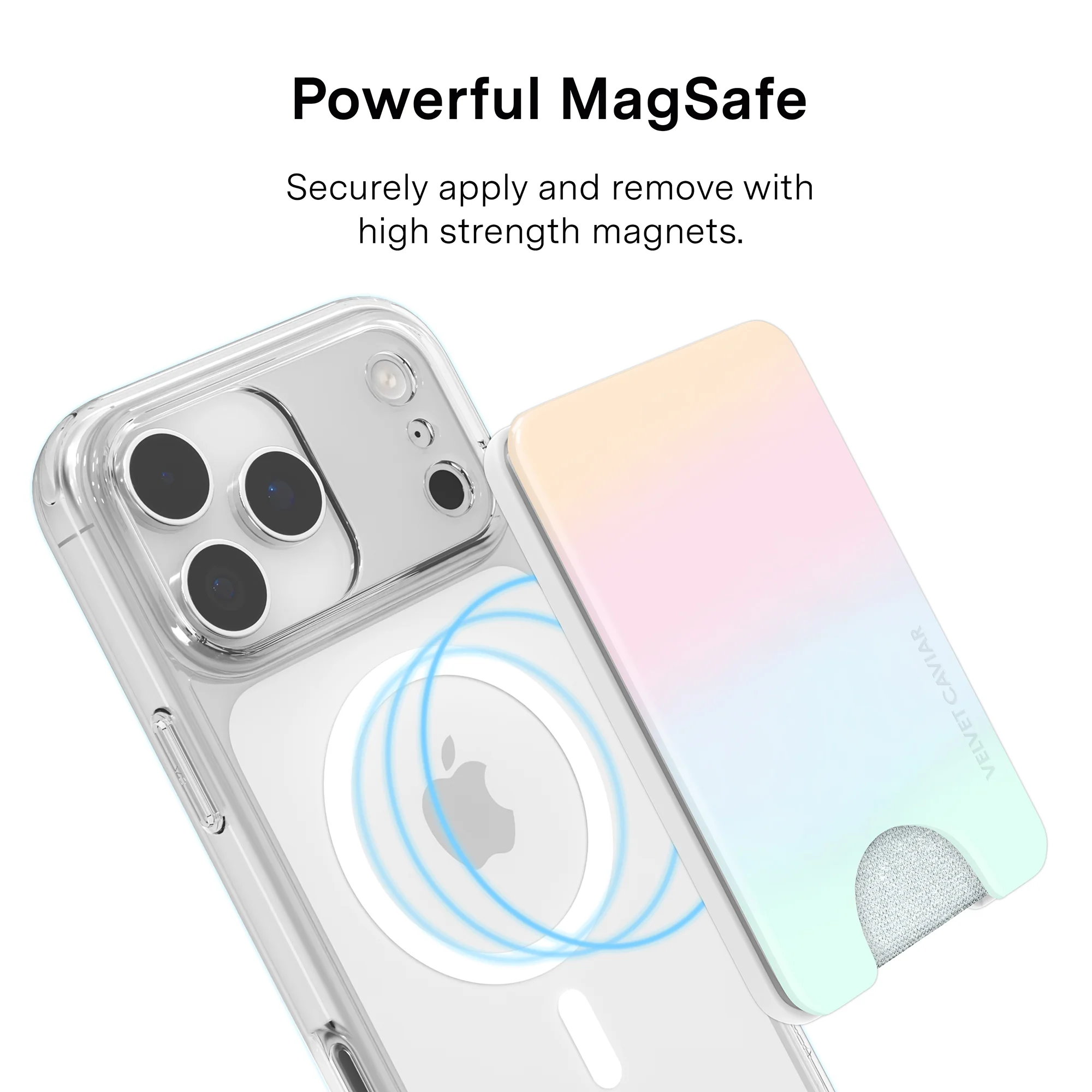 White Opal MagSafe Wallet - Image 3