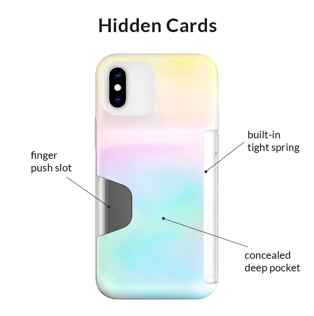 White Opal Iphone Wallet Case - Image 12