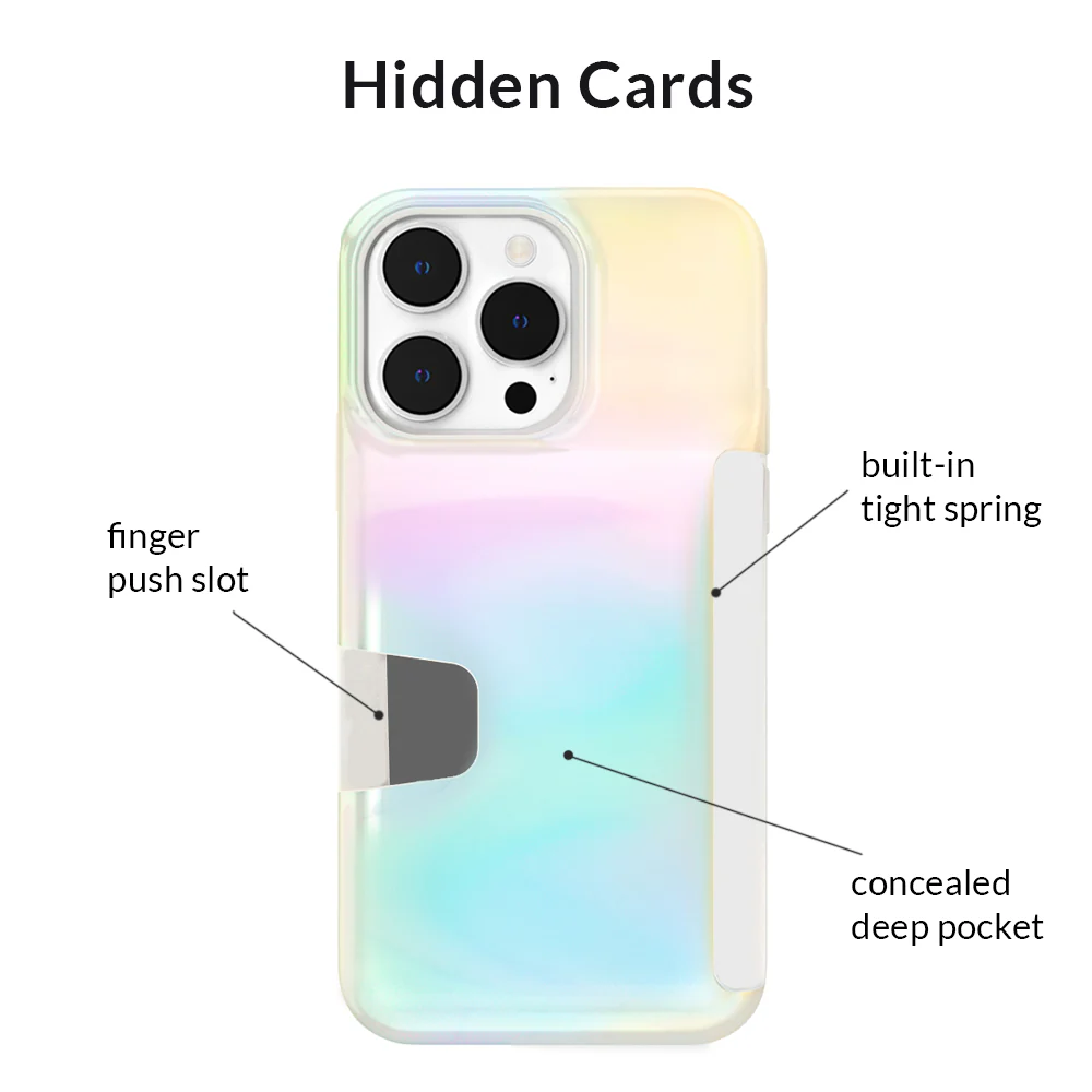 White Opal Iphone Wallet Case - Image 124