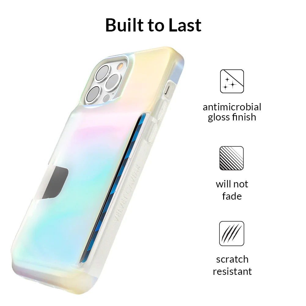 White Opal Iphone Wallet Case - Image 128