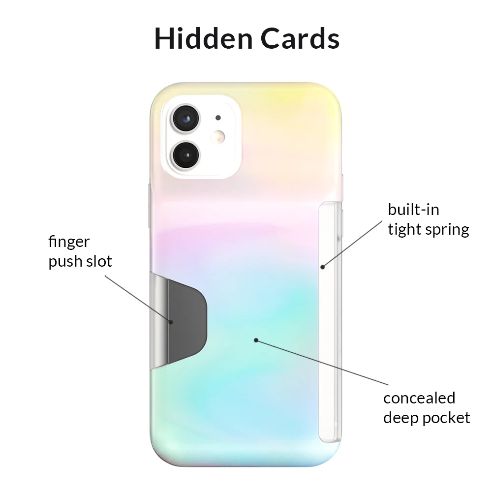 White Opal Iphone Wallet Case - Image 20