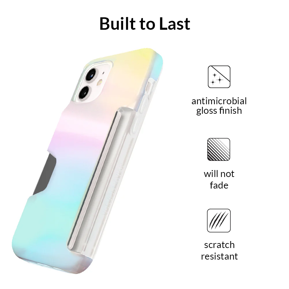 White Opal Iphone Wallet Case - Image 24