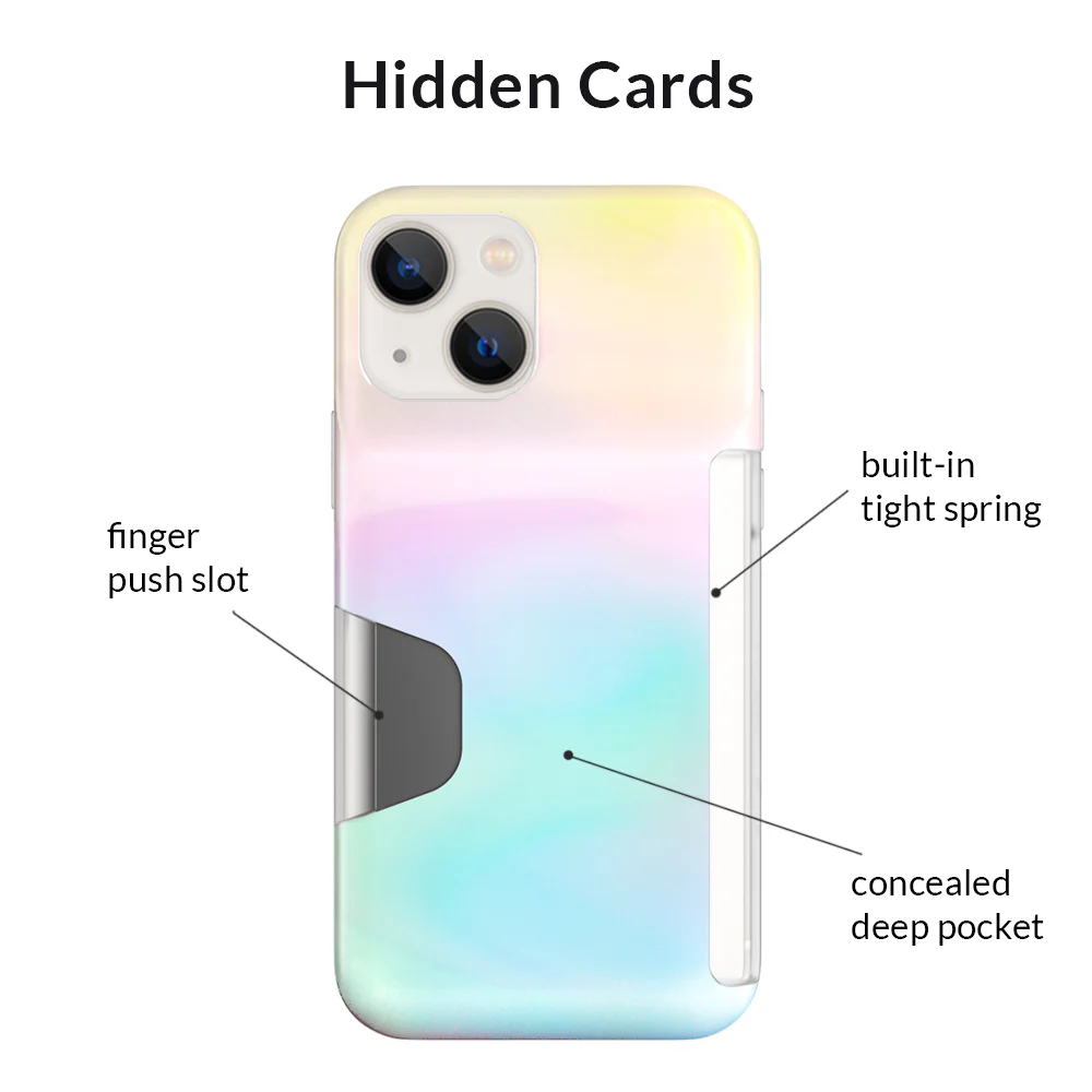 White Opal Iphone Wallet Case - Image 28