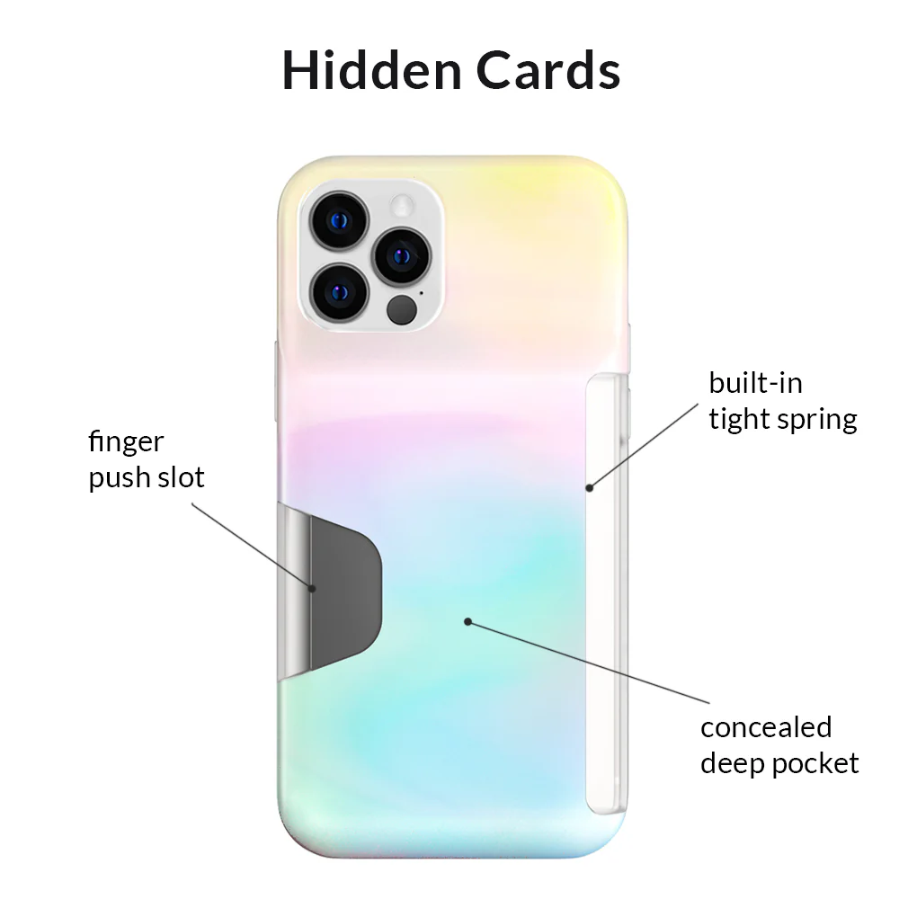 White Opal Iphone Wallet Case - Image 60