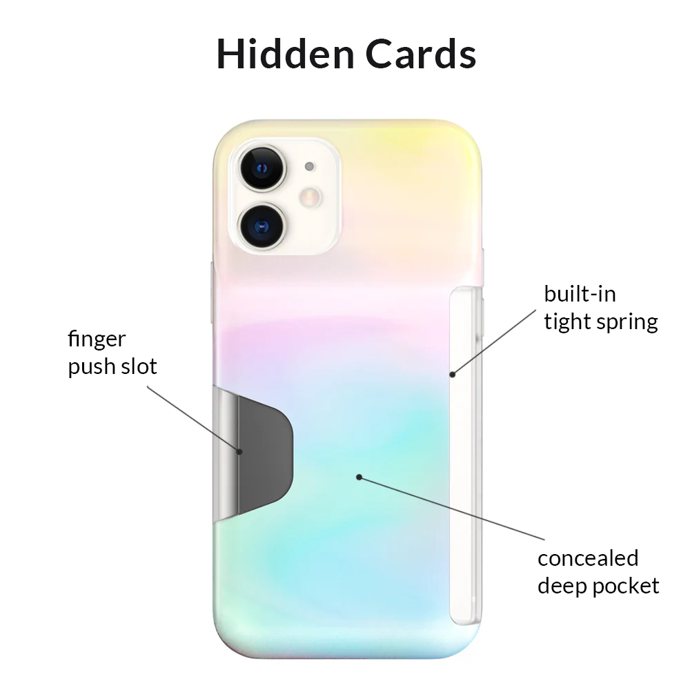 White Opal Iphone Wallet Case - Image 76