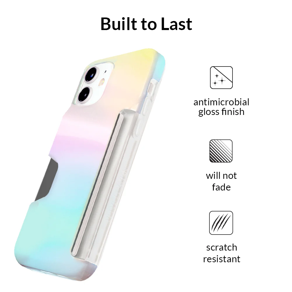 White Opal Iphone Wallet Case - Image 80