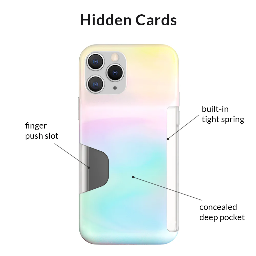 White Opal Iphone Wallet Case - Image 84