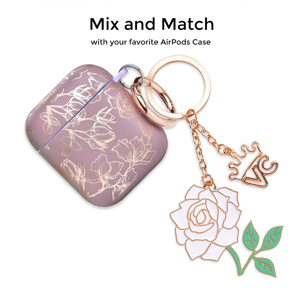 White Rose Keychain - Image 5